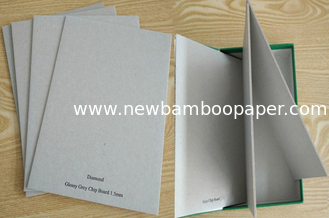 China Grade A 650GSM Grey Board Paper Grey Chip Board For Book Cover Material supplier